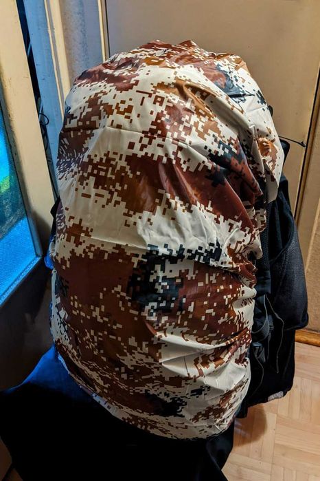 Чехол дождевик пиксель рюкзак raincover 65 70 Osprey 80л Deuter Terra