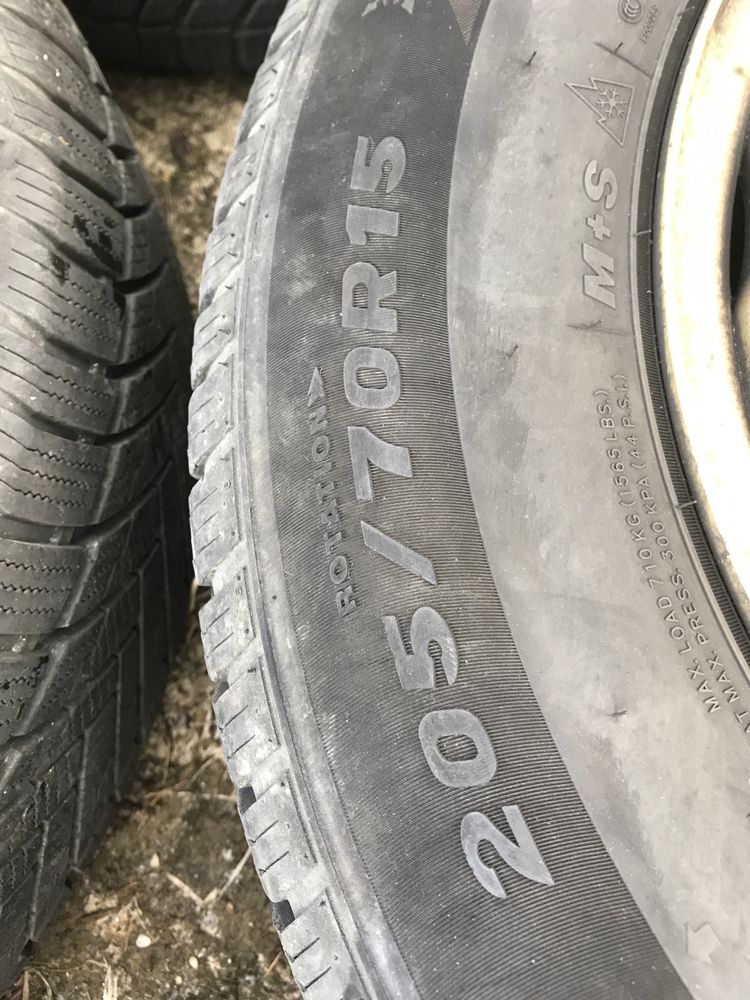 Koła zimowe subaru forester 205/70/15 winter pro ts1 96T DOT 3220
