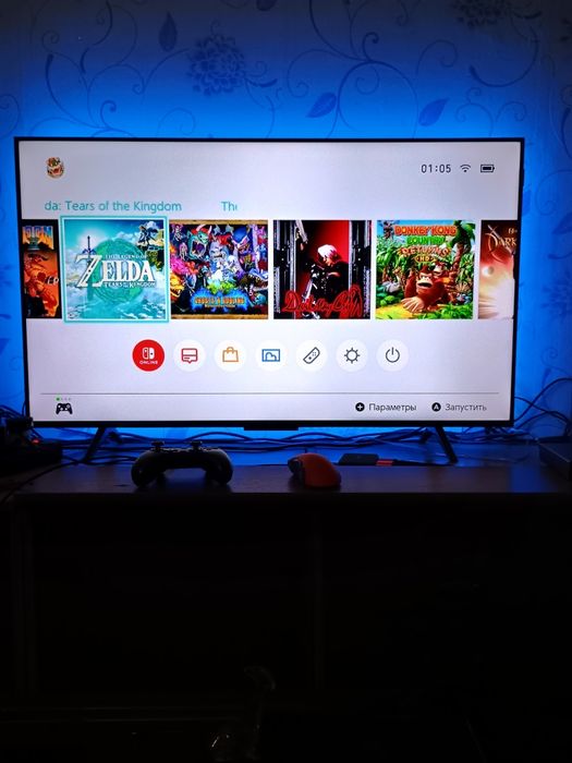 Продам Nintendo Switch rev2 256gb с играми.