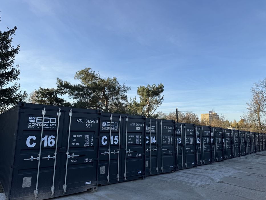 Kontener magazynowy magazyn przechowalnia self storage schowek Łódź