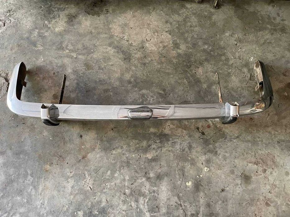 Бампер задний Ваз 2103 ранний с широкими глубокими клыками хром ссср