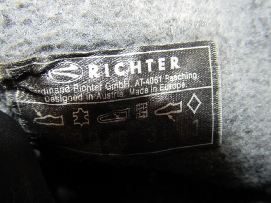 ботинки Richter, замшевые, размер 36
