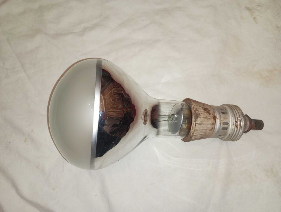 Лампа зеркальная для обогрева 300 Вт накаливания цоколь E40 патрон