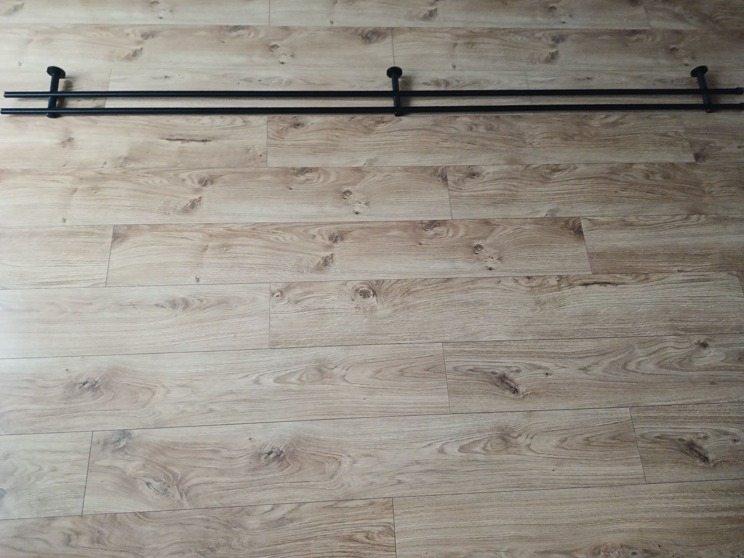 Karnisz szynowy 240cm czarny mat