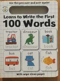 Learn to write the first 100 words - pisz i ścieraj