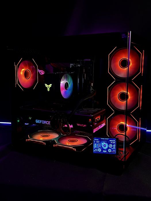 Profejsonaly Komputer Gamingowy RYZEN 7 5700X / RTX 3080 z monitorkiem