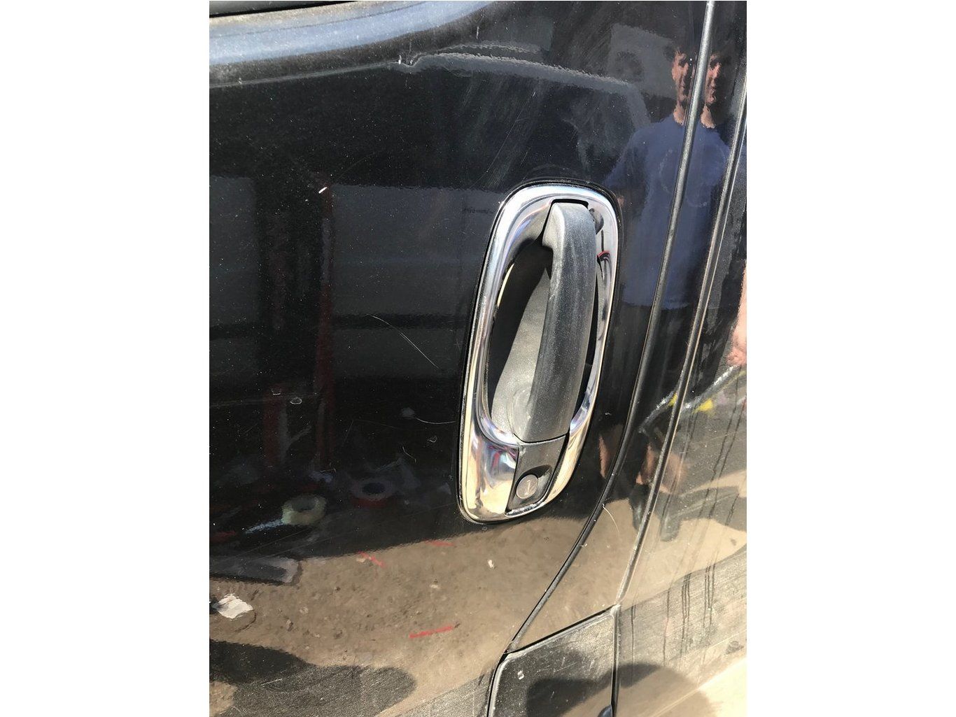 Renault Trafic 2001-2015 Накладки под ручки Carmos