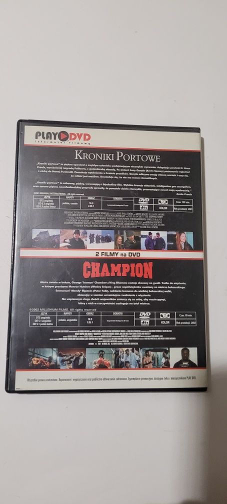 Kroniki portowe champion dvd