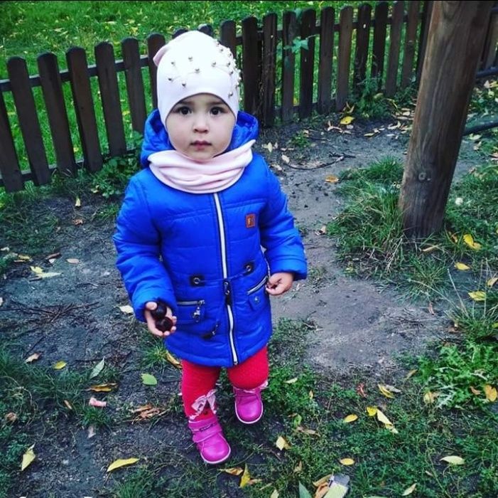 Осенне-весенняя парка на девочку