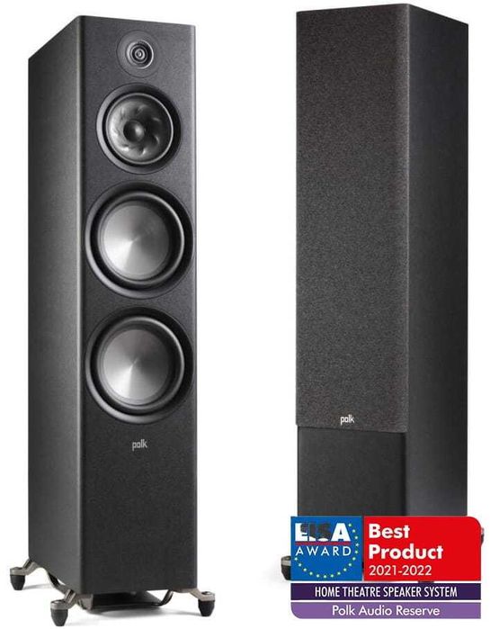 Kolumny podłogowe Polk Audio Reserve R700 PROMOCJA czarne i orzech