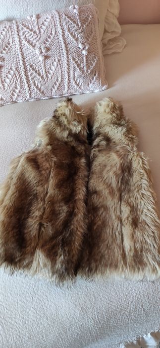 Colete de pelo menina