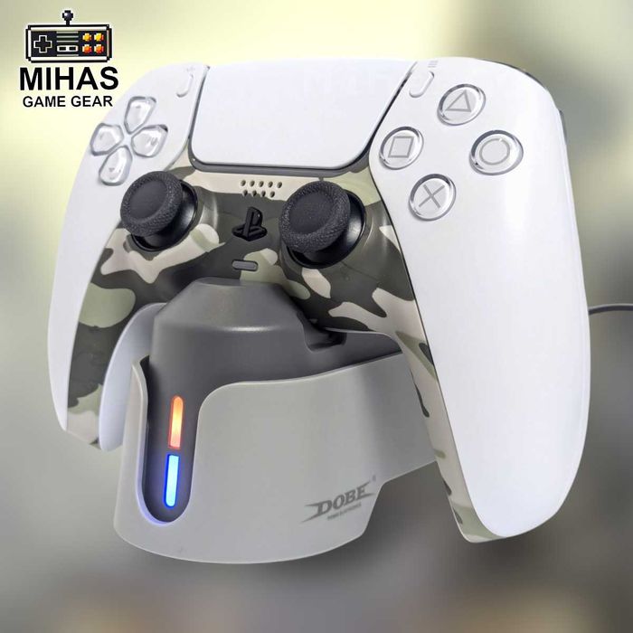 DualSense 5 Зарядна станція DOBE для геймпадів, джойстиків PS55