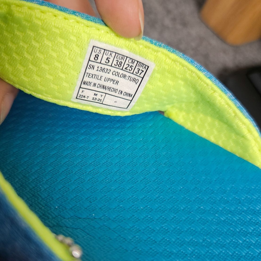 Вєтнамки жіночі Skechers, шльопанці жіночі, 37р.