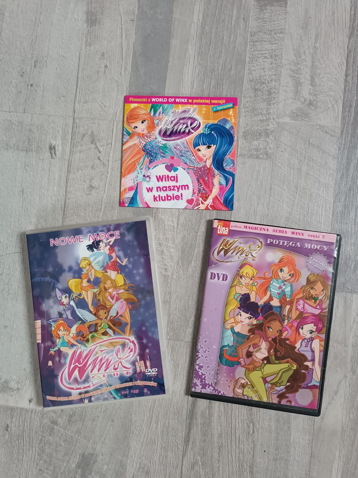 płyty winx club nowe moce potęga mocy