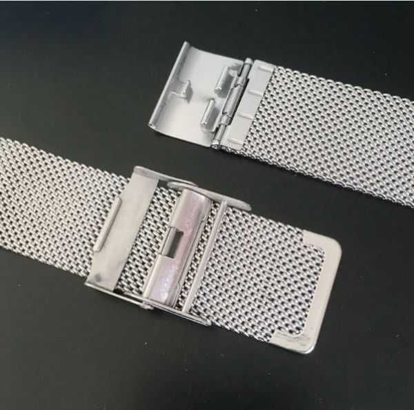 BRANSOLETKA pasek do damskiego męskiego zegarka 4 kolory mesh milanese