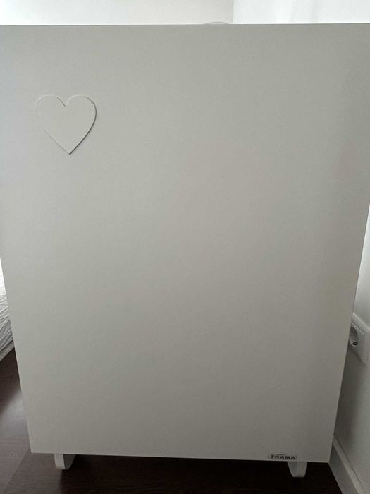 Cama/berço branco TRAMA