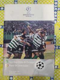 Programa Sporting Bayer Leverkusen liga dos campeões 1997 /98