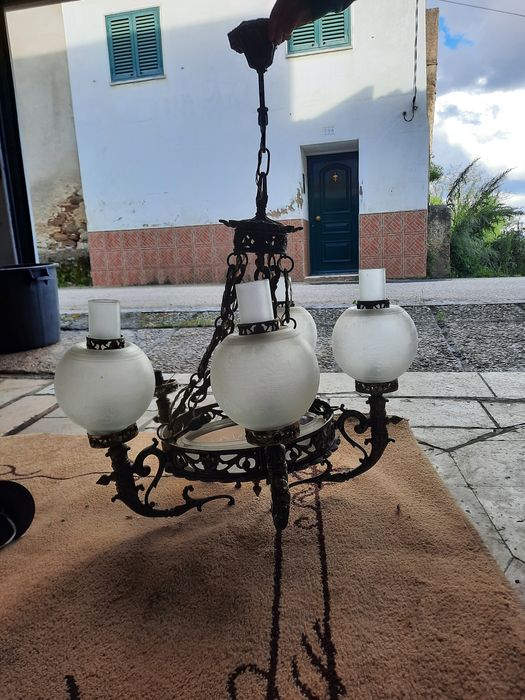 Lote de 3 candeeiros antigos