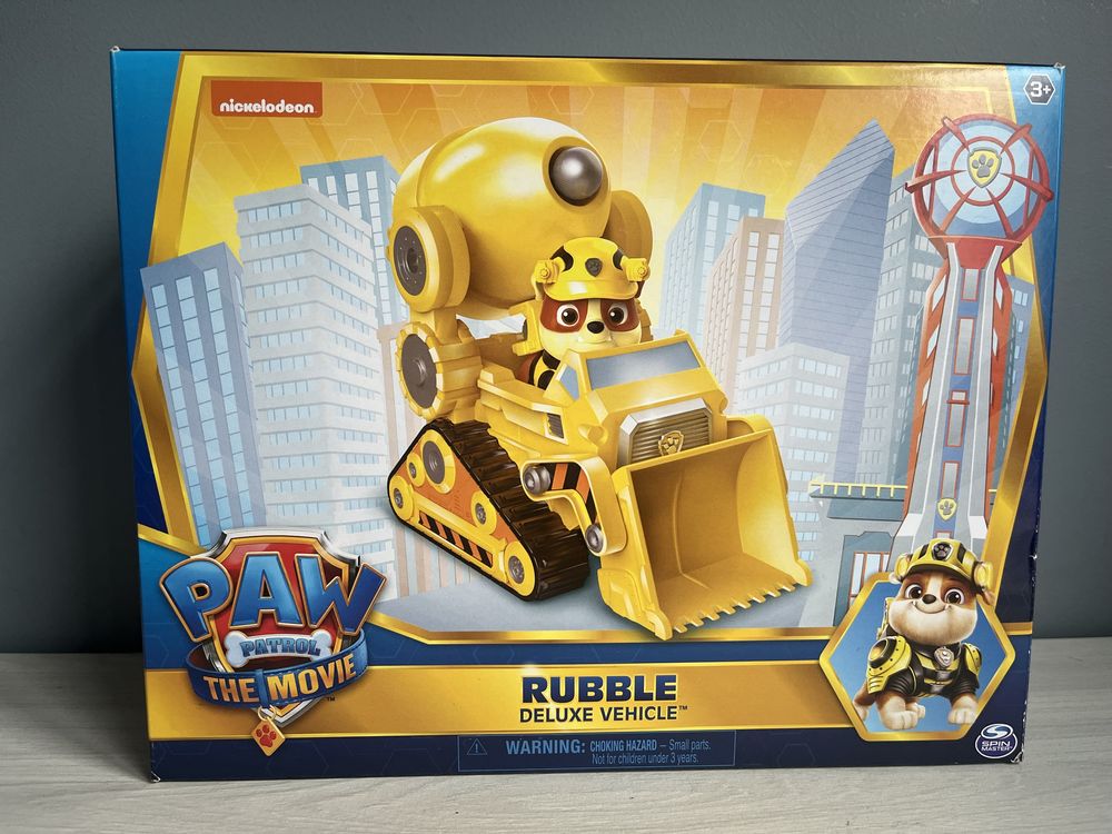 Paw Patrol Rubble’s Deluxe  щенячий патруль кремез крепыш SM16776/8814