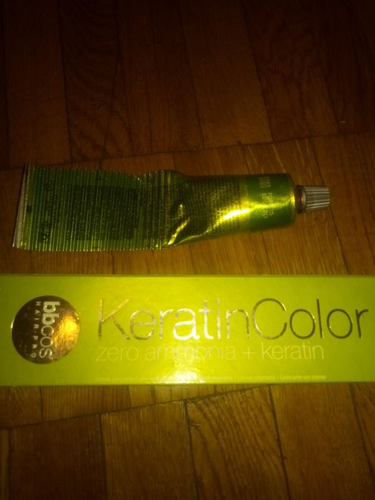 Безаммиачная краска для волос Keratin color  50 гр шт