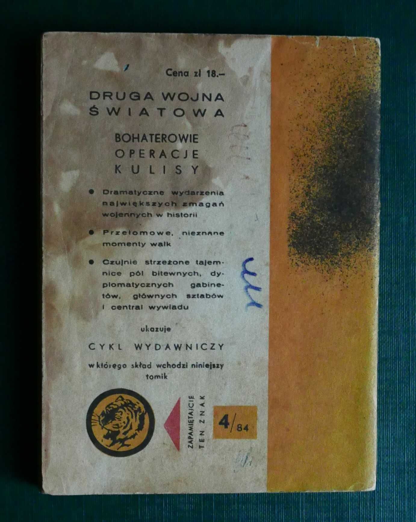 Strzał w próżnie - Rafał Brzeski/Seria "Żółty Tygrys" Nr.04/1984r