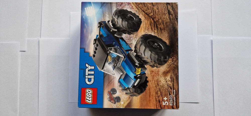 klocki dla dziecka lego monster truck