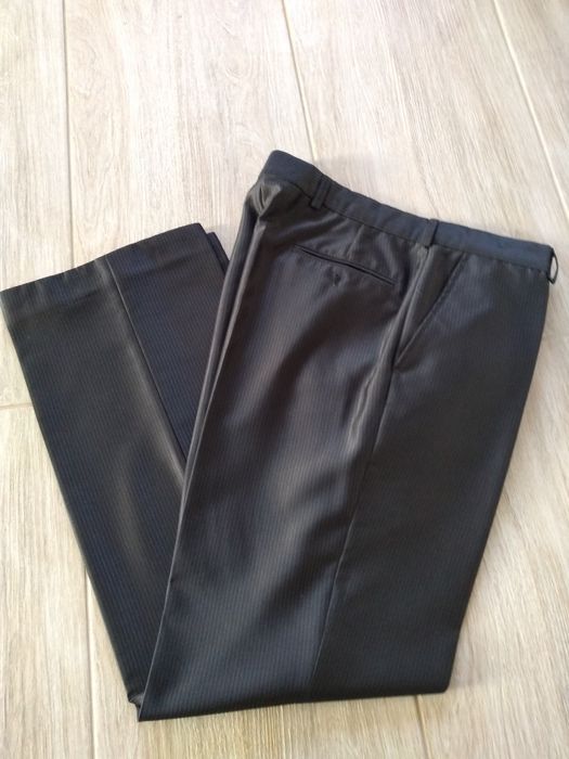 Garnitur grafit 182/100/88 wełna i wiskoza