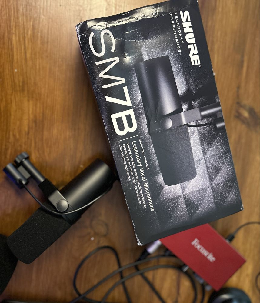SHURE SM7B mikrofon profesjonalny