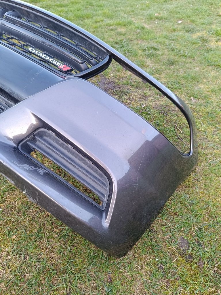 Zderzak przedni Dodge Charger grafitowy PAU 2015+ Kompletny BlackTop