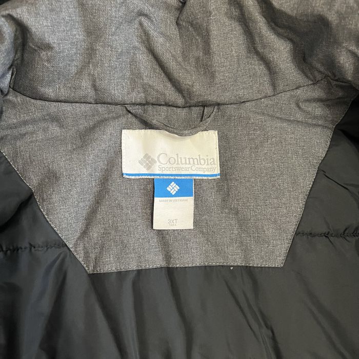 Зимовий пуховик Columbia оригінальна чоловіча зимова куртка коламбія