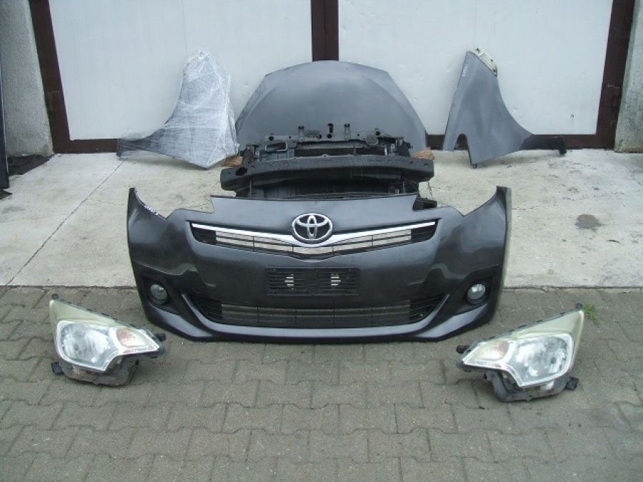 TOYOTA VERSO S MASKA BŁOTNIK ZDERZAK LAMPY WZMOCNIENIE CHŁODNICE PRZÓD