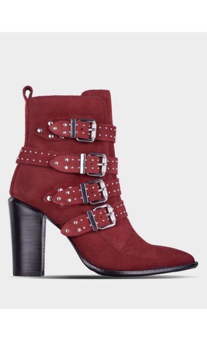 Актуальні шкіряні черевики козаки bronx americana