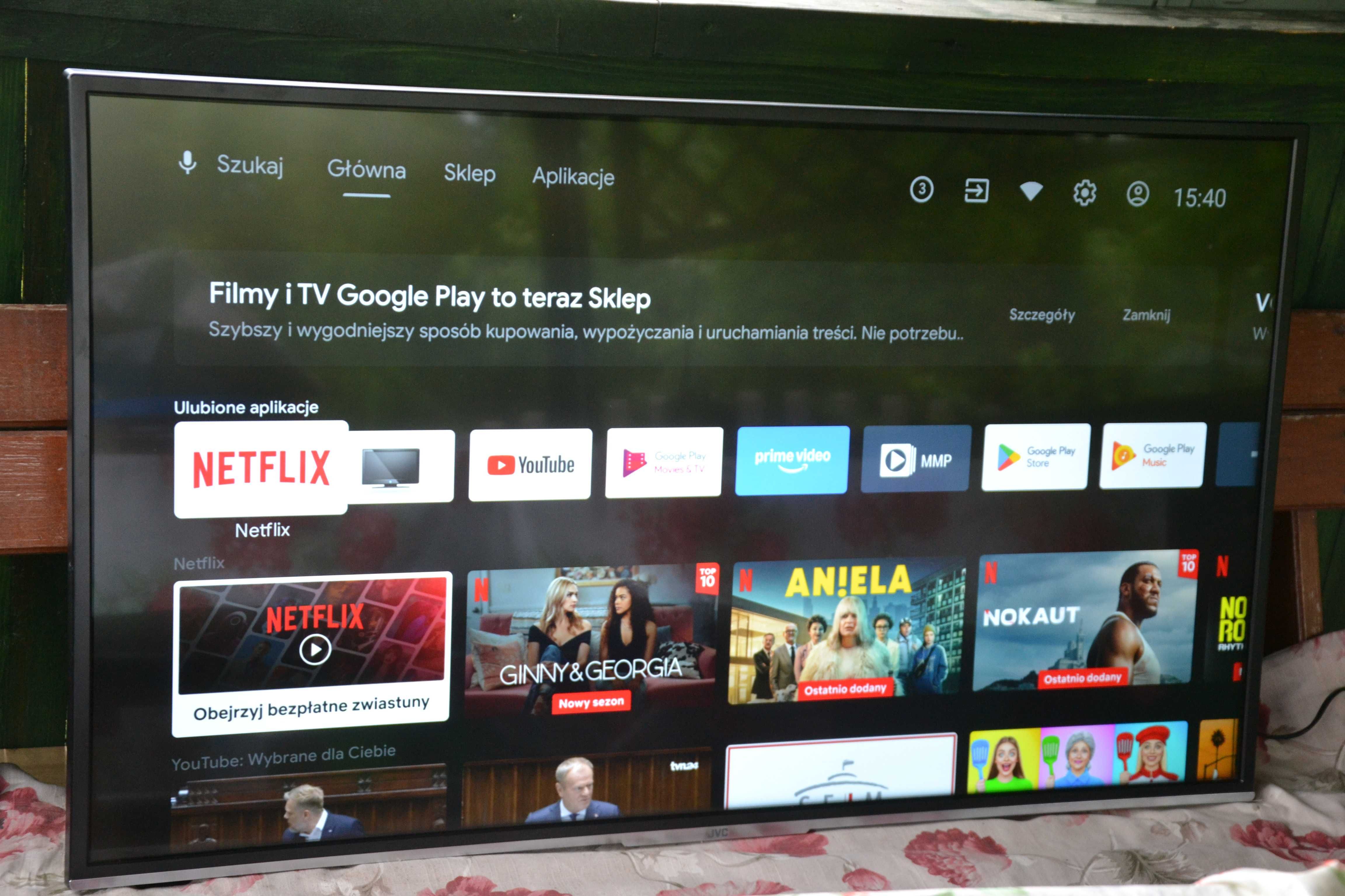 Telewizor JVC 43" android LT-43VA6900 wada
