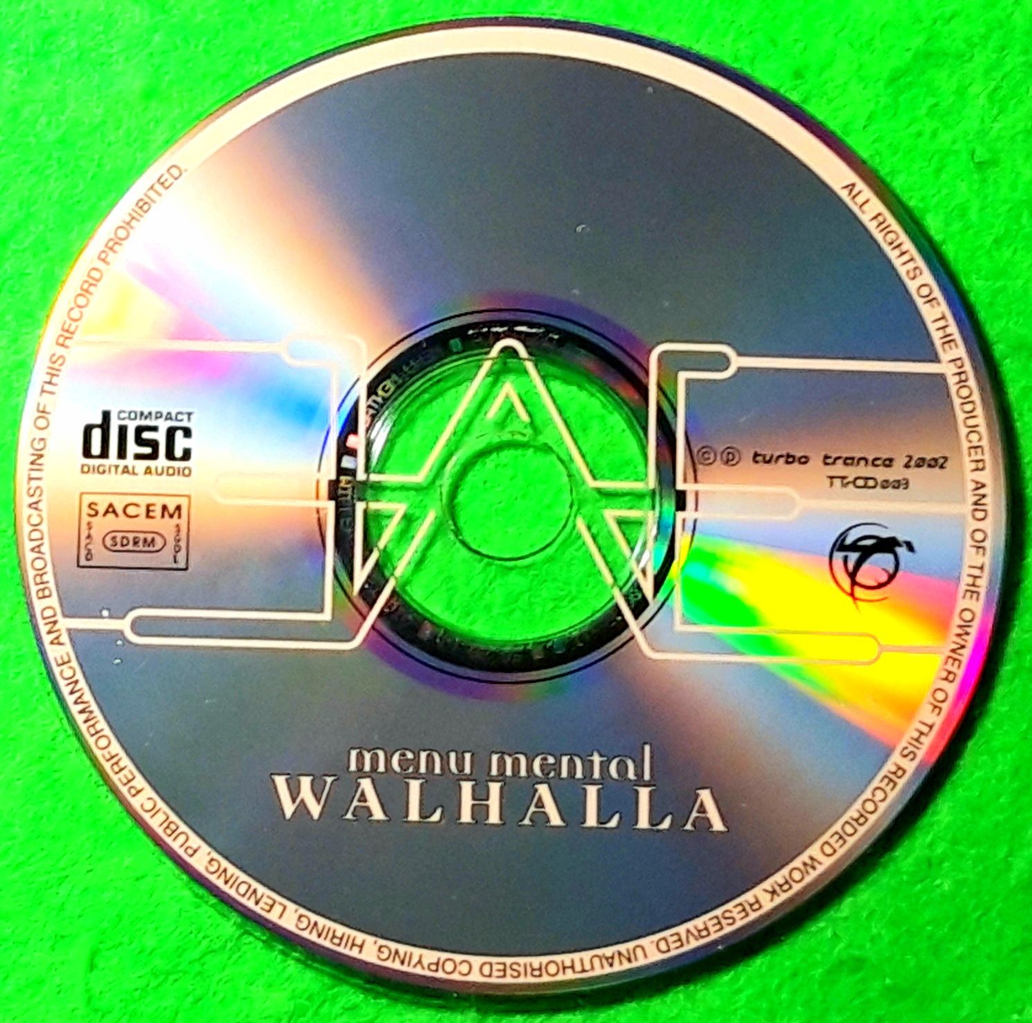 Walhalla – Menu Mental (CD, 2002)