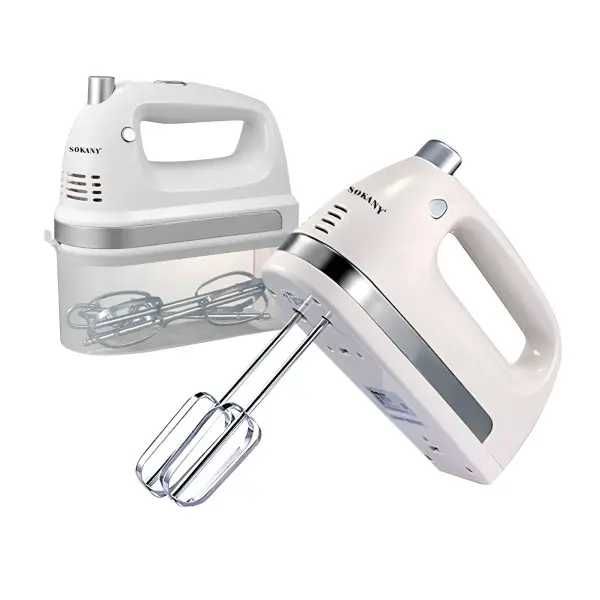 Акція! Ручний міксер з насадками та контейнером для зберігання!