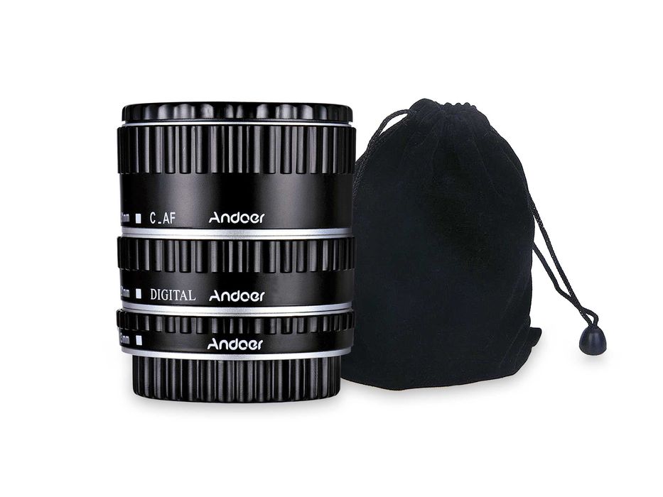Tubo de extensão Macro AF Autofoco 13mm + 21mm + 31mm para Canon