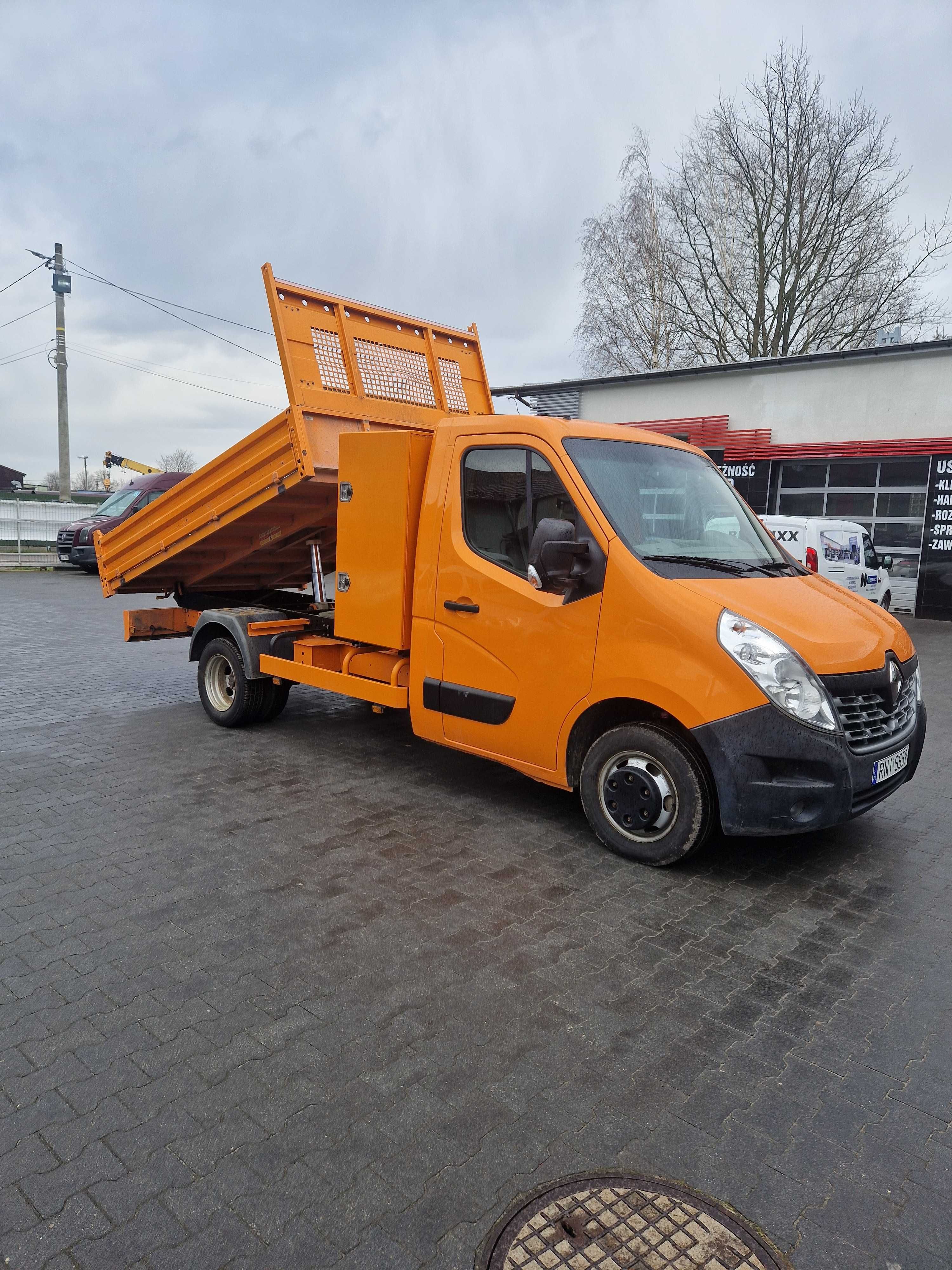 renault master wywrotka kiper 2015 r