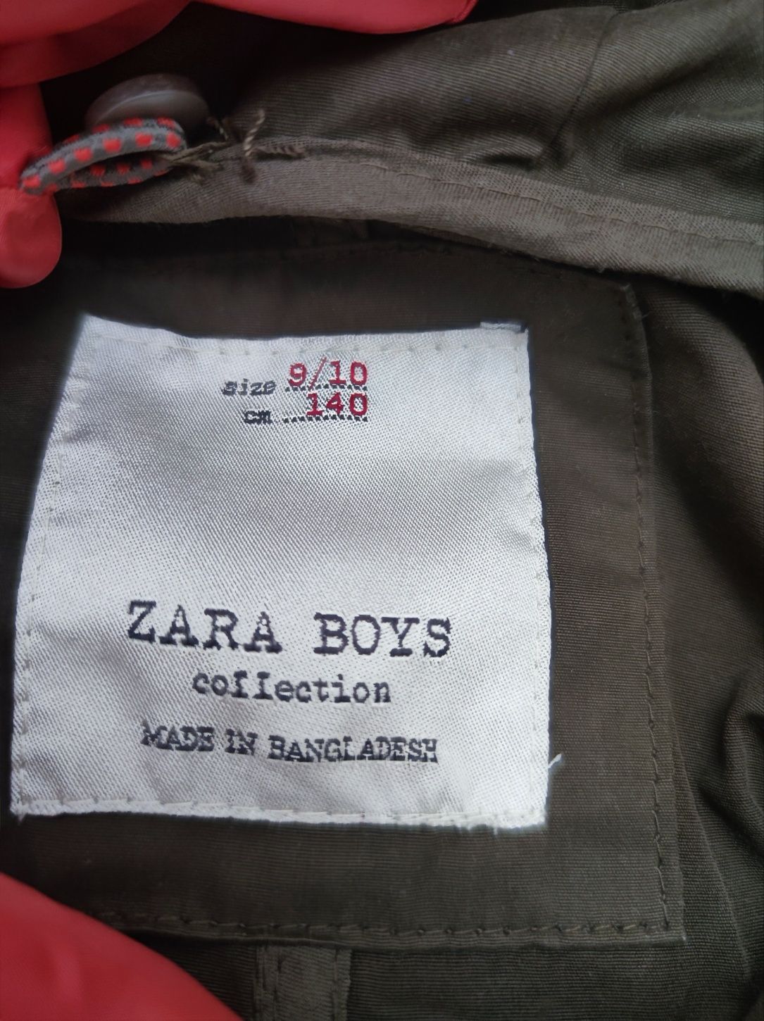 ZARA kurtka 3w1 parka+kamizelka