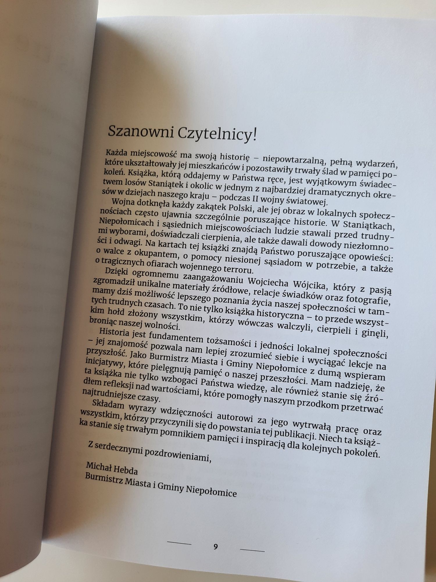 Książka "II Wojna Światowa w Staniątkach i okolicy" wiele sztuk