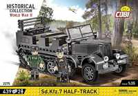 Cobi 2275. Sd.Kfz. 7 Half-Track. WW2 kolekcja historyczna