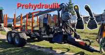 BMF10T2 Pro 720 Prehydraulik Przyczepa Leśna Zrywkowa Chłodnica Oleju