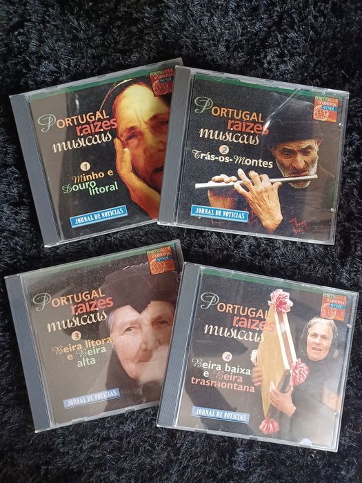 Coleção 4 CD's "Portugal - raízes musicais"