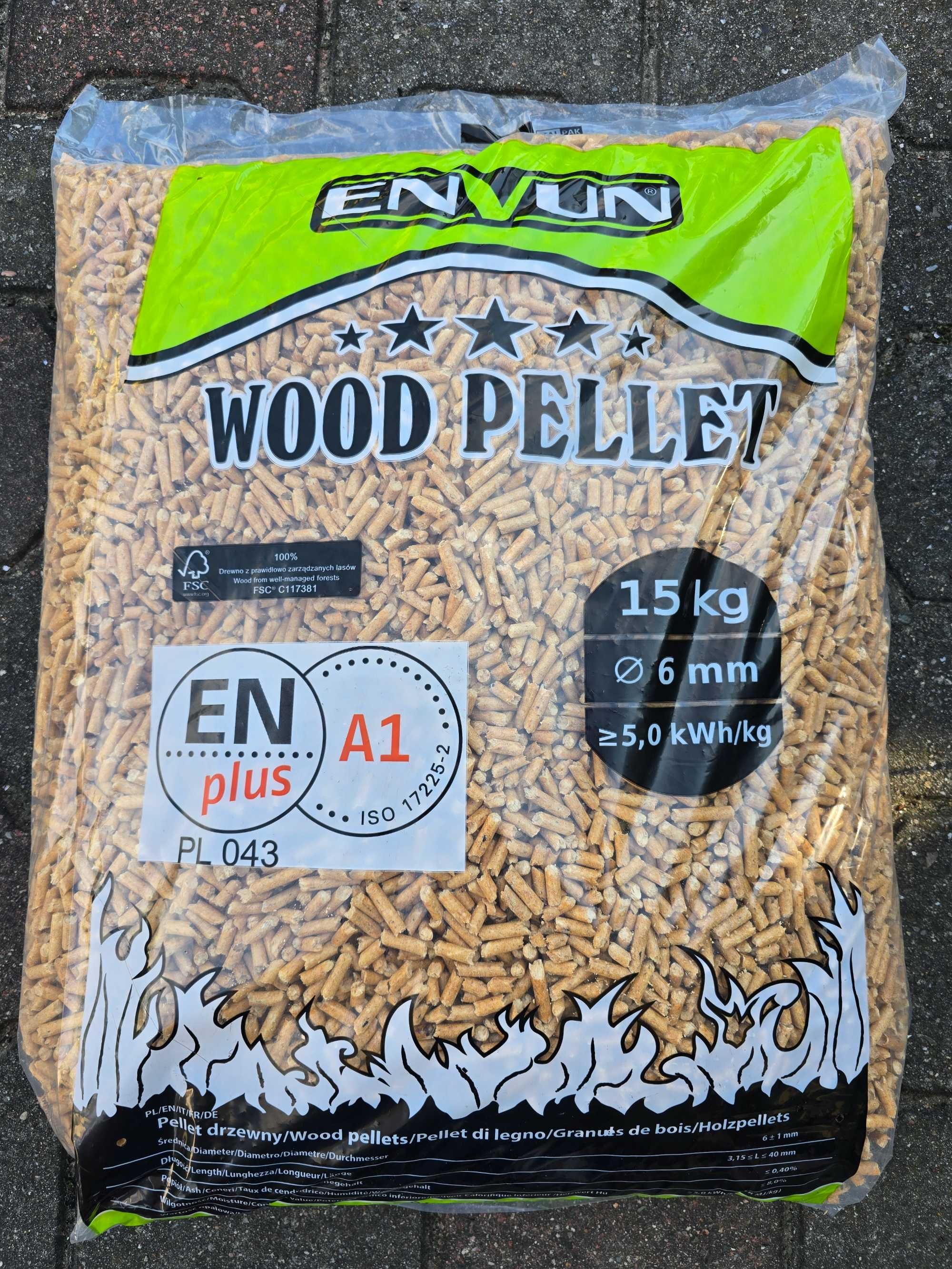 Pellet A1 -sosnowy.ENVUM