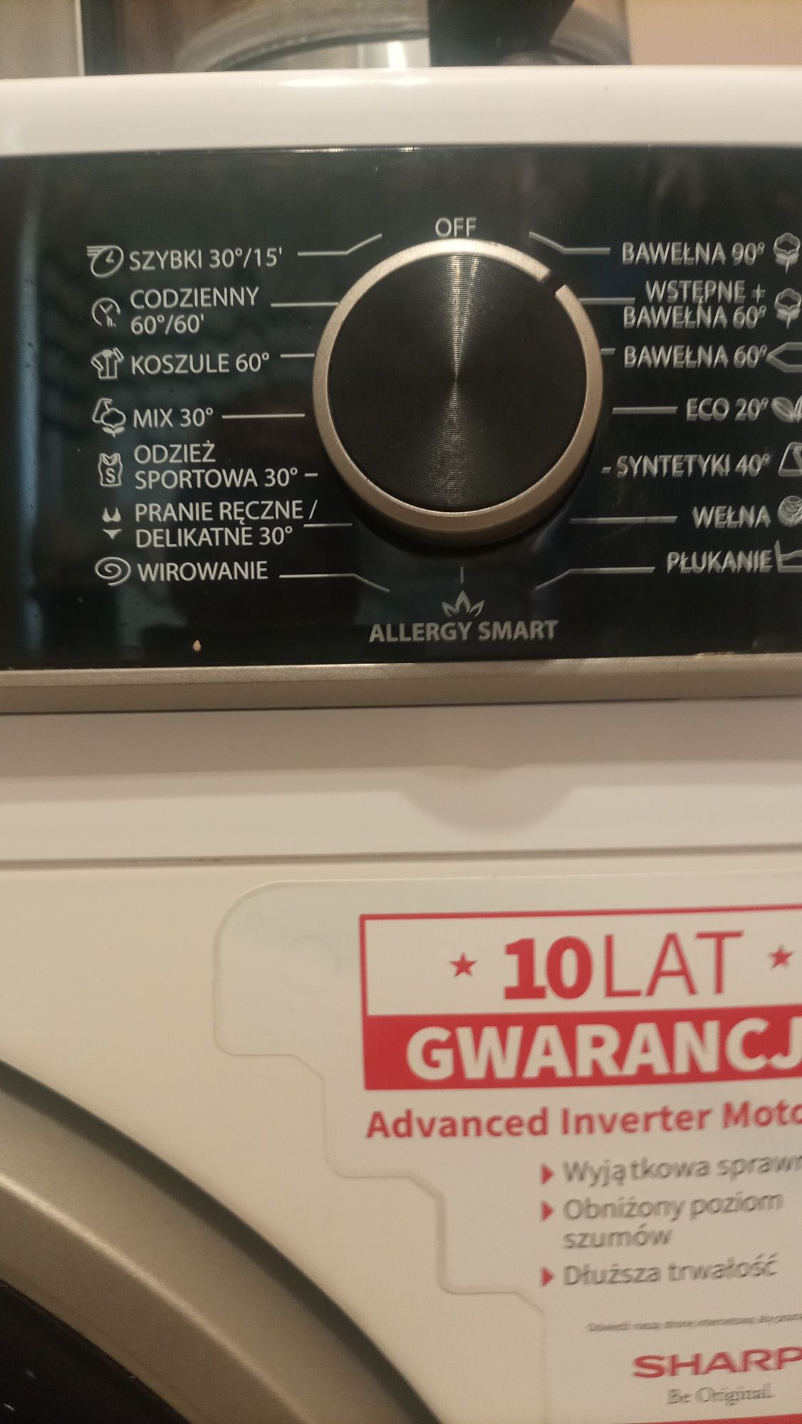 Pralka Sharp ES-HFH714AW3