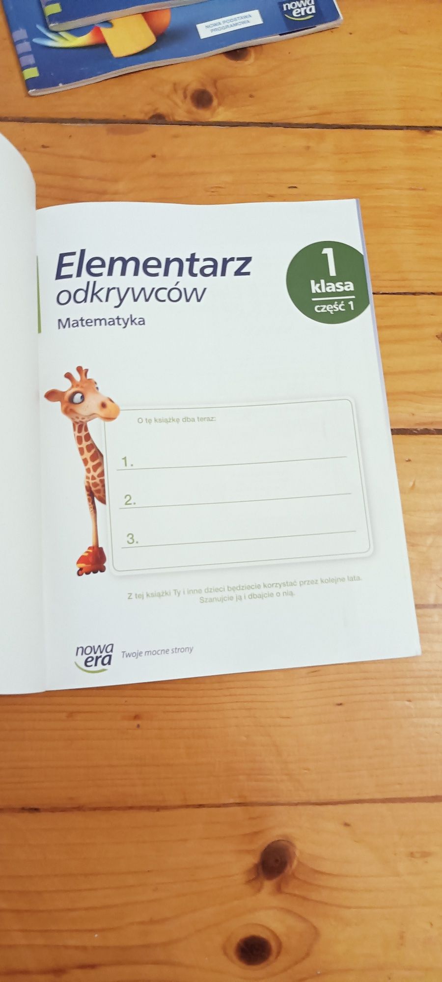 Elementarz odkrywców 1 Matematyka Podręcznik cz.1 2020