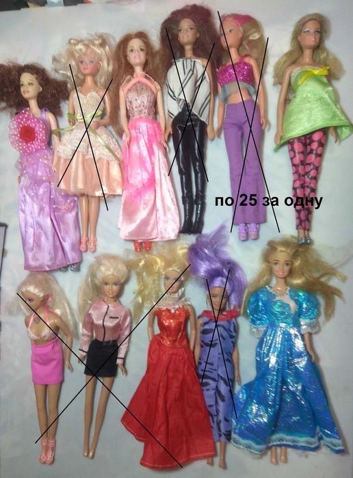 Ляльки Барьбі та інші