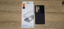 Szkło do etui +  etui Spigen  komplet do Samsung Galaxy S25 Ultra