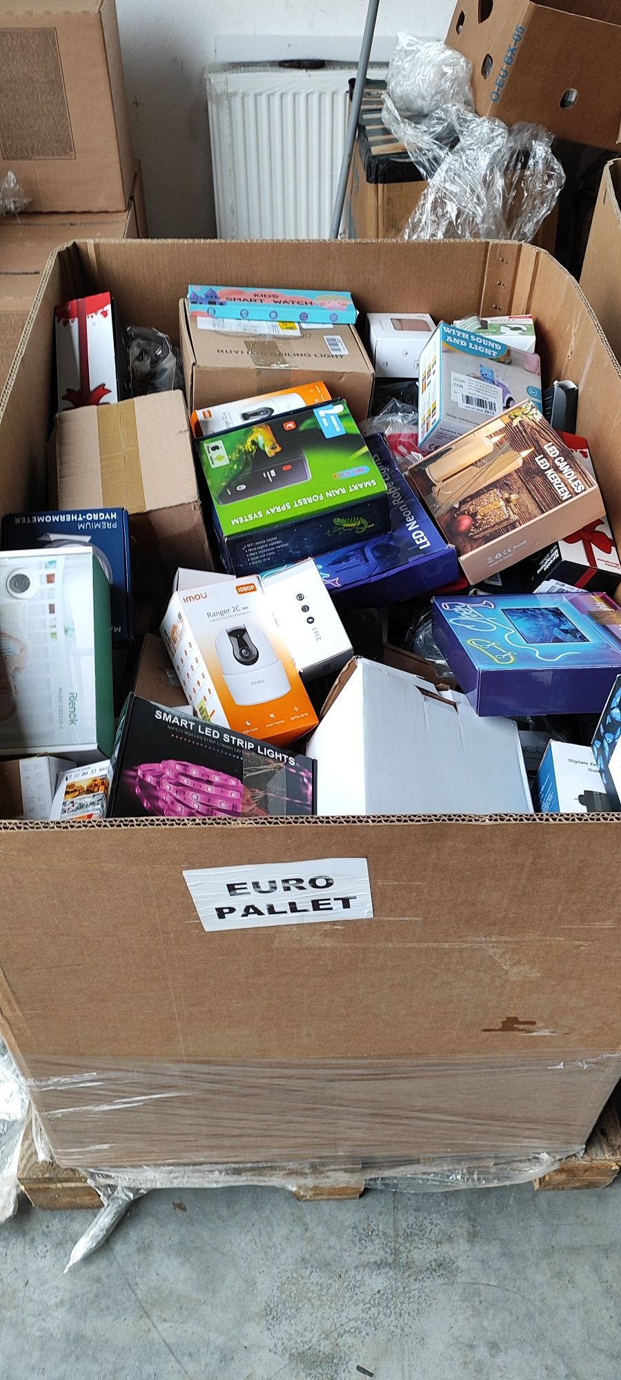 Palety Boxy mix Amazon i inne