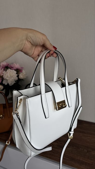 Шкіряна сумка Тоут середній Regina Notte Шкіра тиснена