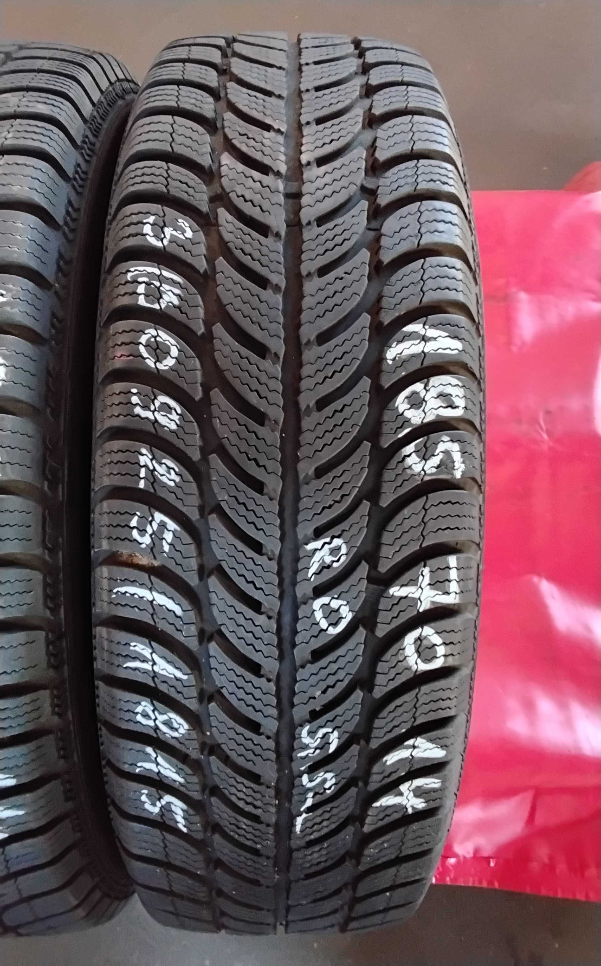 4szt opony zimowe używane 185/70R14 Sava Eskimo S3+ W-wa